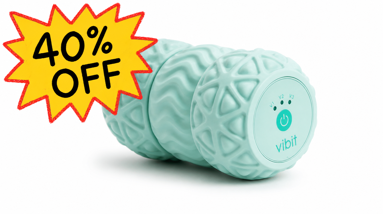 Vibit Roll with 40% OFF starburst — limited time offer for advertorial readers